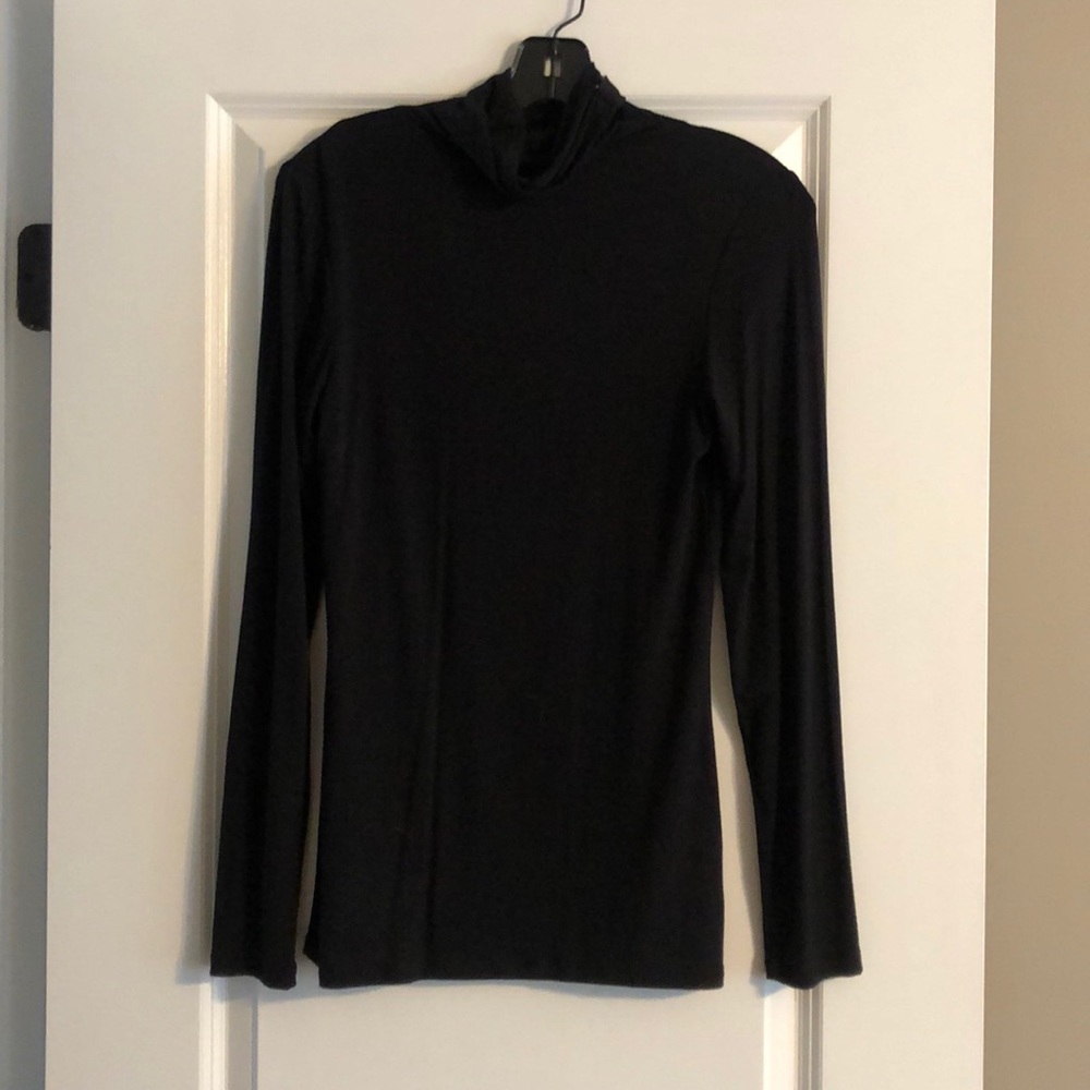 Halogen black turtleneck